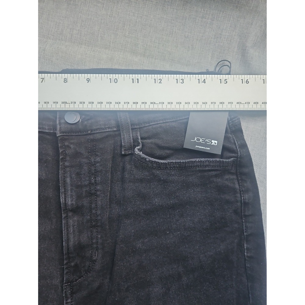 Joe's Women's The OG Straight Ankle Jeans High Rise Slim Fit Black US Size 30 - Picture 3 of 14